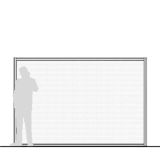 Pannello divisorio MACRO "alveolare" - cm 300x200h 