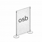 Pannello MD-EX12OST2 in OSB due basi tonde