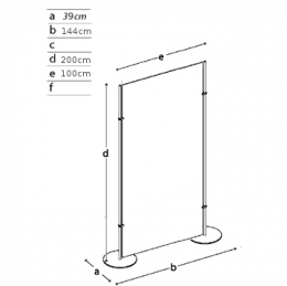 Pannello MD-EX20T2 lastra sandwich due basi tonde