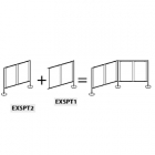 Pannello MD-EXSPT2 lastra sandwich due basi tonde