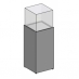 Vetrina espositiva ad isola linea THECA cm 50x50x160h.MD-VTT50