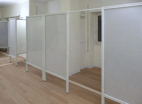 Paretine per box e cabine: LINEA MACRO