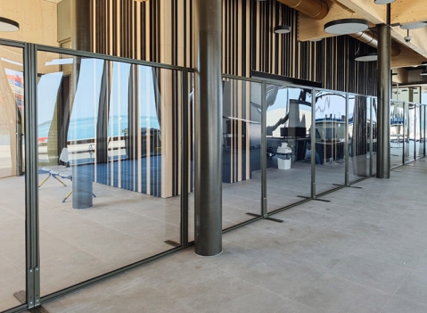 Pannelli divisori autoportanti LINEA MACRO