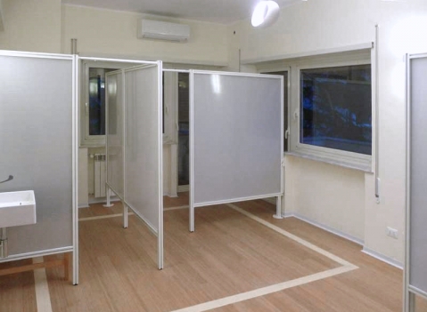 Pannelli divisori: Linea MACRO