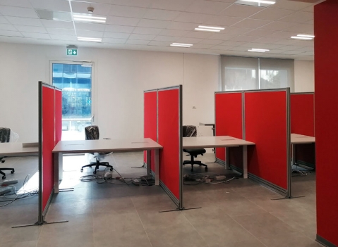 Pannelli divisori MACRO fonoassorbenti