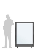 Pannello divisorio XILOX "vetroplastico" - cm 100x140h