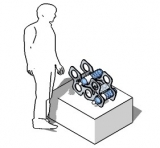 PORTABOTTIGLIE TRASPARENTE