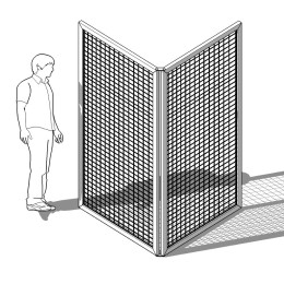 Espositore della linea STRATOS cod. cod. ES-STGR1020