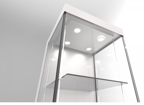 Vetrine espositive di sicurezza linea Theca