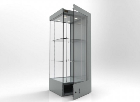 Vetrine espositive di sicurezza linea Theca