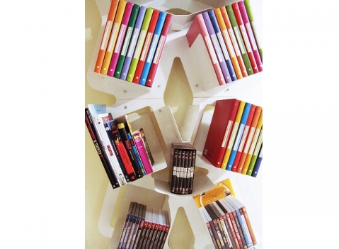 Libreria a parete Bookcase