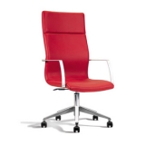 Poltrona direzionale, rivestimento in finta pelle