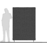 Divisorio espositivo fonoassorbente PHONOTEX - cm120x180h