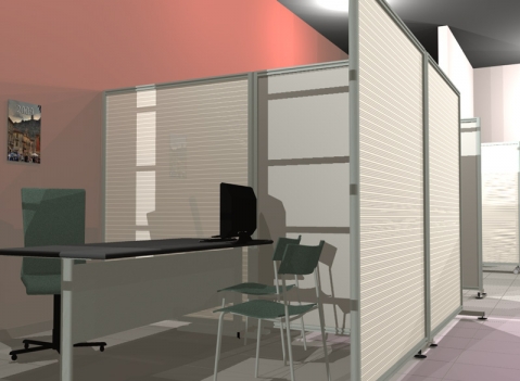 Pannelli divisori: LINEA ALA