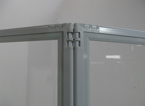 Pannelli divisori: LINEA CLIPPER TRASPARENTE