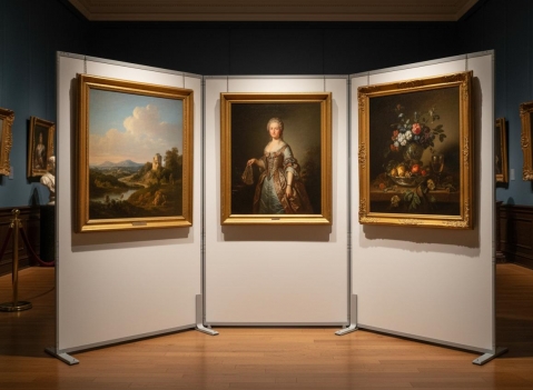 Pannelli espositivi modulari: LINEA CLIPPER