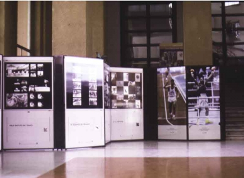 Pannelli espositivi modulari: LINEA CLIPPER