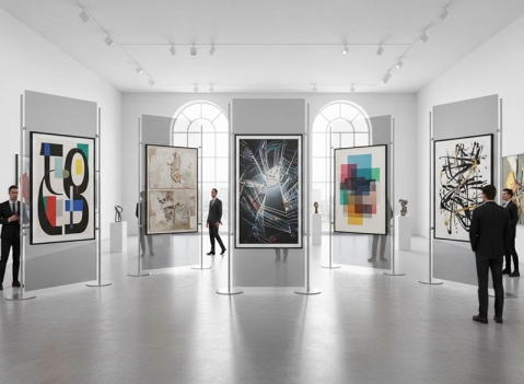 Pannelli espositivi: LINEA  EXPO COMPOSIZIONE SINGOLI