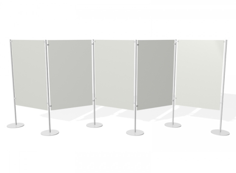 Pannelli espositivi: COMPOSIZIONI LINEA EXPO' 5 pannelli
