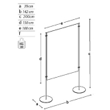 Pannello espositivo EXPO'  MD-EX10MT2