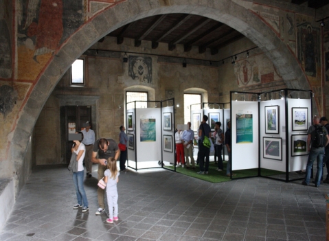 Pareti espositive: LINEA PINACOS