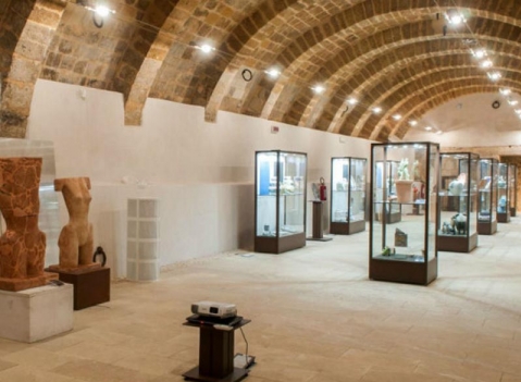 Vetrine espositive per musei della linea Argurion Galleria regionale Palazzo Bellomo