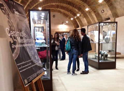 Vetrine espositive per musei della linea Argurion Galleria regionale Palazzo Bellomo