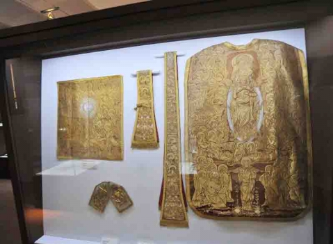 Vetrina espositiva per musei della linea Theca