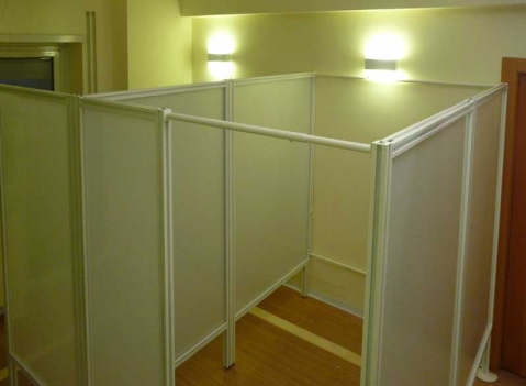 Paretine per box e cabine: LINEA MACRO