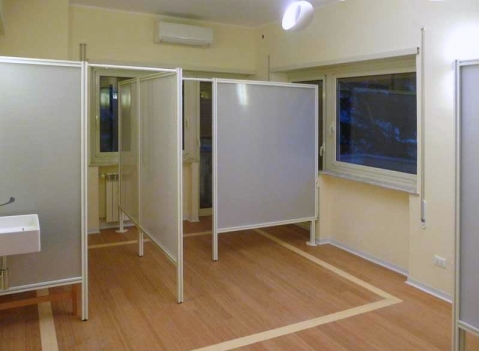 Pareti divisorie: Linea MACRO